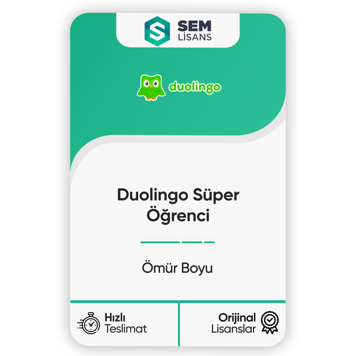 duolingo super ogrenci omur boyu kullanim