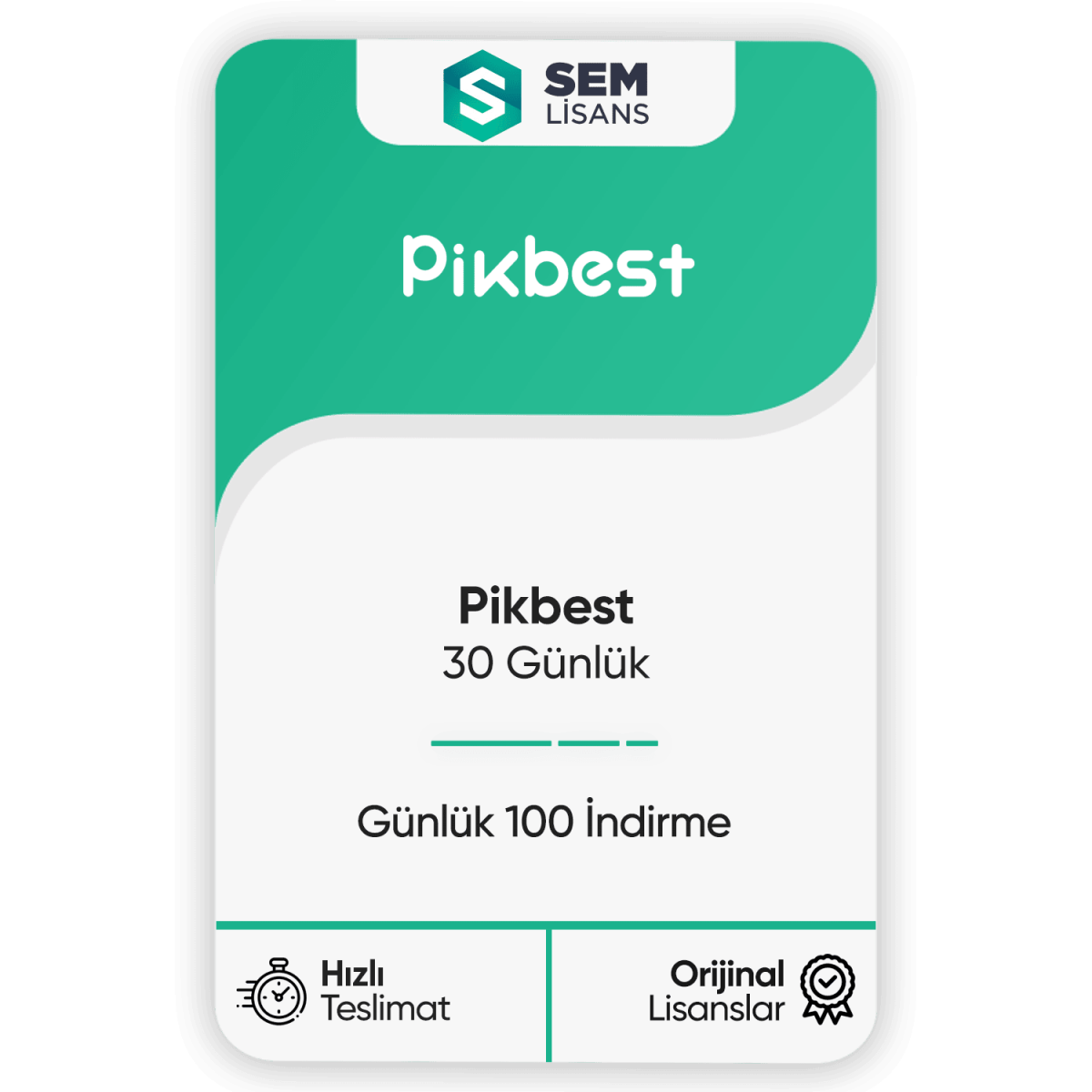 pikbest 30 gunluk 100 indirme